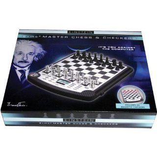 Excalibur Electronic E951 Einstein Master 2 in 1 Chess and Checkers Computer Toys & Games