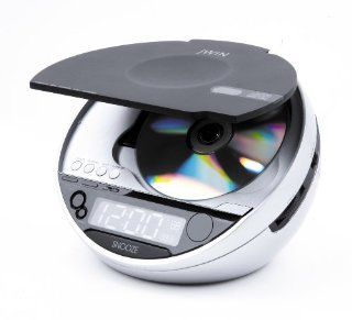 jWIN JLCD815 Dual Alarm Clock with CD Playback Electronics
