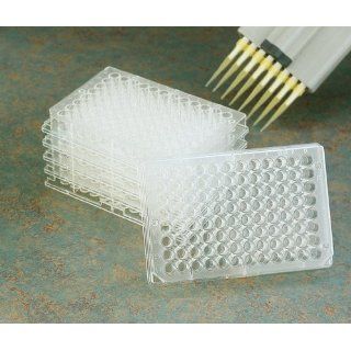 Nunc F96 MicroWell Plate, MaxiSorp Surface without Lid, Clear, 400l Volume (Case of 180) Science Lab Well Plates