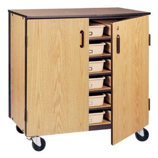 Six Shelf Storage Cabinet w/ Doors   Standard Frame 