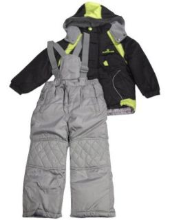 Airwalk   Boys 2 Piece Snowsuit, Black, Grey 32489 4 Clothing