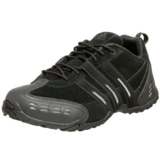 adidas Men's Mali Lea Outdoor Shoe, Black/Black/Black, 4 M Shoes