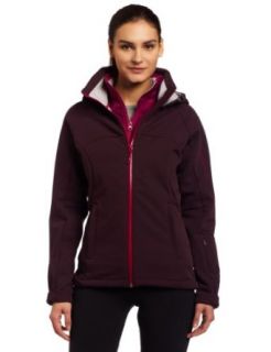 Salomon Women's Snowtrip III Jacket, Dark Plum X/Purple Iris, X Large  Skiing Jackets  Sports & Outdoors