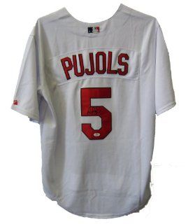 Albert Pujols Autographed Jersey   St. Louis Cardinals   Ace Certified Sports Collectibles