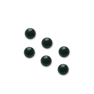 Replacement Black UV Balls for Barbells   14g (1.6mm), 5mm Diameter   Sold 6 per bag Jewelry