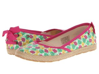 UGG Kids Tassy Floral Girls Shoes (Pink)