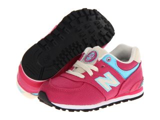 New Balance Kids KL574 Girls Shoes (Pink)
