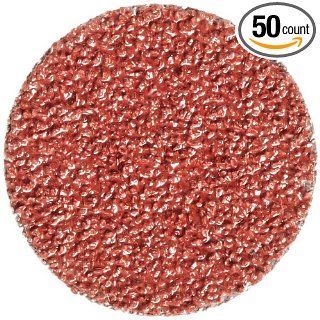 3M Roloc Disc 963G TR, YN Weight Polyester Cloth, Ceramic Grain, Wet/Dry, 1 1/2" Diameter, 36 Grit (Pack of 50) Quick Change Discs