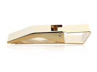 Spring loaded Gold Tone Money Clip Money Clip by Cuff Daddy Cuff Links Jewelry
