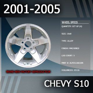 2001 2005 Chevy S10 Factory 16" Replacement Wheels Set of 4 Automotive