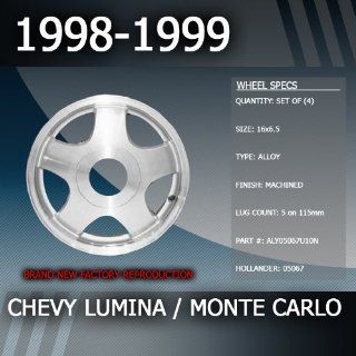 1998 1999 Chevy Lumina/Monte Carlo Factory 16" Wheels Set of 4 Automotive