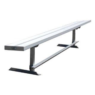 942 Series Aluminum Solid Plank Bench (6' L)  Outdoor Benches  Patio, Lawn & Garden