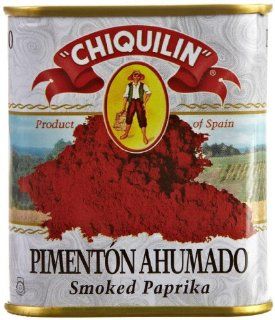 Chiquilin Smoked Paprika Tin 2.64oz  Paprika Spices And Herbs  Grocery & Gourmet Food