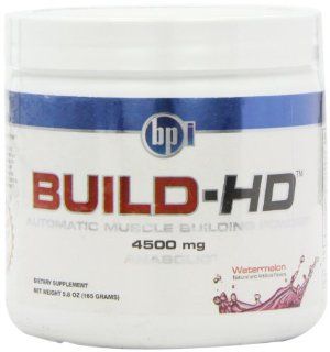 BPI Sports Build HD  Muscle Building Pro Creatine, Watermelon, 5.8 Ounce Health & Personal Care