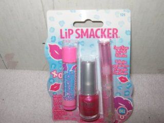 Sweet Kisses Lip Smacker Lip and Nail Set  Beauty Products  Beauty