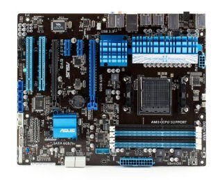 Asus Socket AM3+/ AMD 970/ Quad CrossFireX/ SATA3&USB3.0/ A&GbE/ ATX Motherboard (M5A97) Electronics