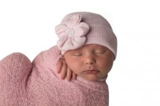 Melondipity Baby Pink Sparkles Newborn Girl Hospital Hat Infant And Toddler Hats Clothing