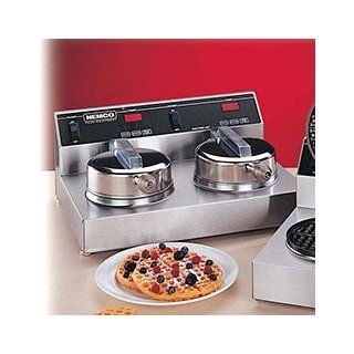 Nemco #7000 2 Dual Waffle Baker Machine Maker Kitchen & Dining