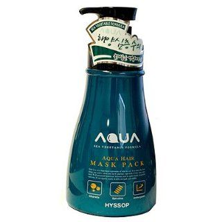 Hyssop Aqua Hair Mask Pack 34oz/1000ml  Hair And Scalp Treatments  Beauty