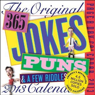 The Original 365 Jokes, Puns & a Few Riddles 2013 Daily Box Calendar  Wall Calendars 