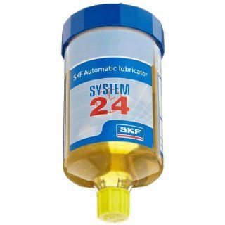 SKF LAGD 125/HMT68 Automatic Grease Lubricator, System 24, Disposable, 125mL HMT68 Oil, EP Additives For General Chain Industrial Fluids