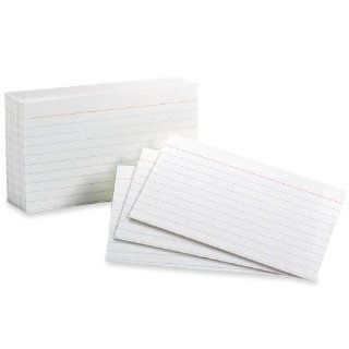 Oxford Ruled Index Cards, 3 x 5 Inches, White, pack of 100 