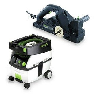 Festool PD574553 HL 850 E Planer + CT MIDI 3.3 Gallon Mobile Dust Extractor with T Loc Systainer   Power Planers  