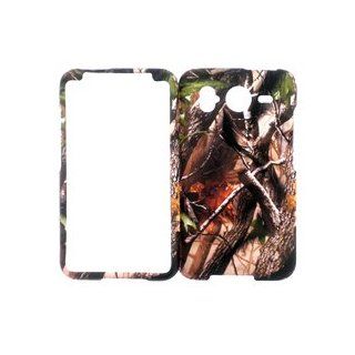 HTC INSPIRE A9192 4G BRANCH LEAF CAMO CAMOUFLAGE HUNTER HARD PROTECTOR COVER CASE / SNAP ON PERFECT FIT CASE Cell Phones & Accessories
