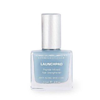 Dermelect Launchpad Nail Strengthener 0.4 fl oz.  Nail Strengthening Products  Beauty