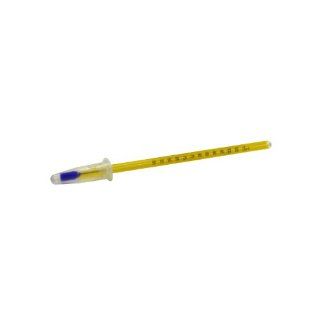 Thermco ACCR0201BLST Accu Safe Enclosed Chamber Blue Spirit Filled Thermometer, Refigerator, Teflon Coated,  5� to 15�C Range, 0.5�C Division, 125mm Height Science Lab Non Mercury Thermometers
