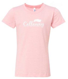 Callaway Cars 980.93.9355.L Pink Large Girls' Super Soft Jersey Knit T Shirt Automotive