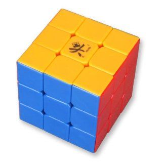 Jesi Dayan Guhong 2 Plus V2 3x3 Stickerless 6 Color Speed Cube Speed Faster Puzzle Toys & Games