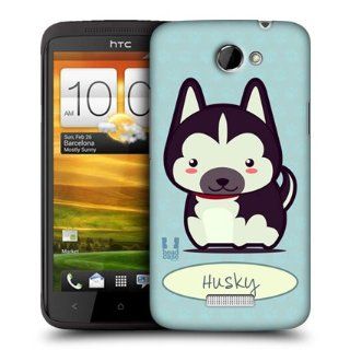 Head Case Designs Husky Wonder Dogs Hard Back Case Cover for HTC One X Cell Phones & Accessories