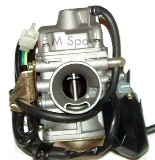 Gy6 Gas Scooter Bike Moped Engine Carburetor 125cc 150cc  Gas Powered Sports Scooters  Sports & Outdoors