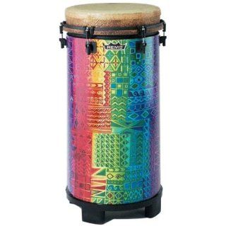 Remo 27" x 14" Tunable Tubano, Rainbow Design Musical Instruments