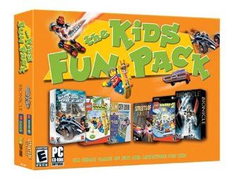 The Kids Fun Pack Lego Racers 2 / Lego Island 2 / Sim City 2000 / Streets of Sim City / Bionicle / Drome Racers Video Games