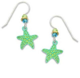 Sienna Sky Petite Teal Starfish Drop Earrings 958 TEAL Jewelry