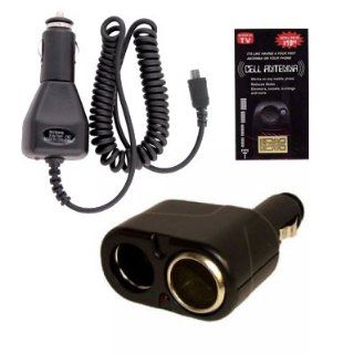 Samsung Galaxy S 4G t959V Dual Car Charger Port with Car Charger Cell Phones & Accessories