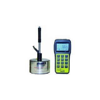 Phase II PHT 1800 Portable Hardness Tester, 200 960 HL Measuring Range, 6" W x 3" H x 1.25" W Hardness Testing Apparatus