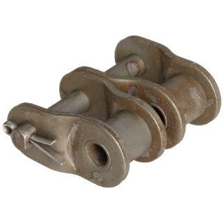 HKK ARC080CHL2 ANSI C080 Double Strand Aqua Series Connecting Offset Link, Cottered, 1" Pitch, 0.625" Roller Diameter, 5/8" Roller Width (Pack of 5 links) Roller Chains