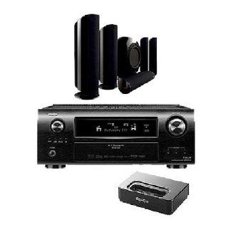 Denon AVR3311CI Receiver, ASD11RK iPod Dock & KEF KHT50052 Home Theater Speakers Electronics