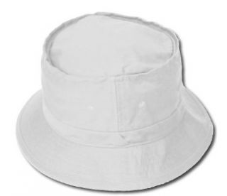 Bucket Fishing Hat   White L XL at  Men�s Clothing store