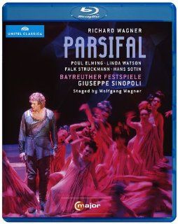 Wagner Parsifal [Blu ray] Giuseppe Sinopoli, Falk Struckmann, Hans Sotin, Linda Watson, Poul Elming, Orchestra of the Bayreuther Festspiele, Horant H. Horfield Movies & TV