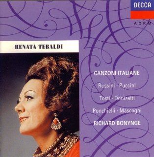 Renata Tebaldi Canzoni Italiane (Italian Songs) Music
