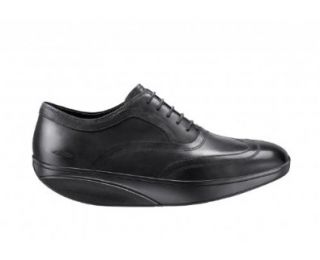 Mbt Wakati Black Leather (45, Black) Shoes