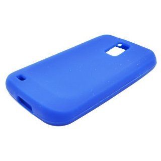 Eagle Cell SCSAMT989S02 Barely There Slim and Soft Skin Case for Samsung Galaxy S2 T989   Retail Packaging   Blue Cell Phones & Accessories