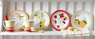 Citrus Appetizer Plates   set of 4 by TAG Kitchen & Dining