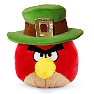 Red Bird ~5" Angry Birds St. Patrick's Day Mini Plush Series (No Sound) Toys & Games