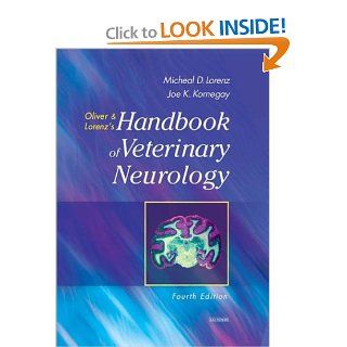 Handbook of Veterinary Neurology, 4e 9780721689869 Medicine & Health Science Books @