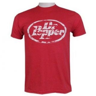 Dr. Pepper   Vintage Red T shirt (X Large) at  Mens Clothing store